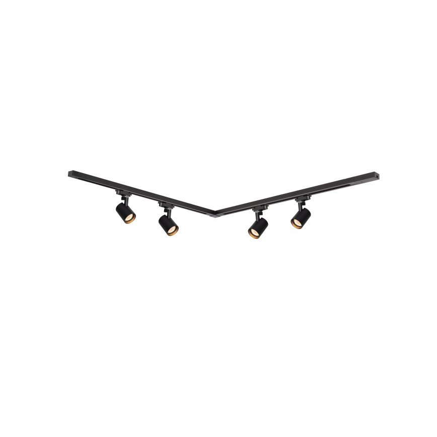 Brilagi - Spot voor railsysteem HUSKY 4x GU10/10W/230V, zwart