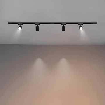 Brilagi - Spot voor railsysteem HUSKY 4xGU10/10W/230V zwart