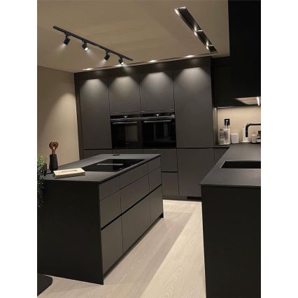 Brilagi - Spot voor railsysteem HUSKY 4xGU10/10W/230V zwart