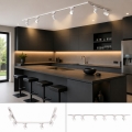 BRILAGI - Spot voor railsysteem HUSKY 6xGU10/10W/230V 225 cm wit