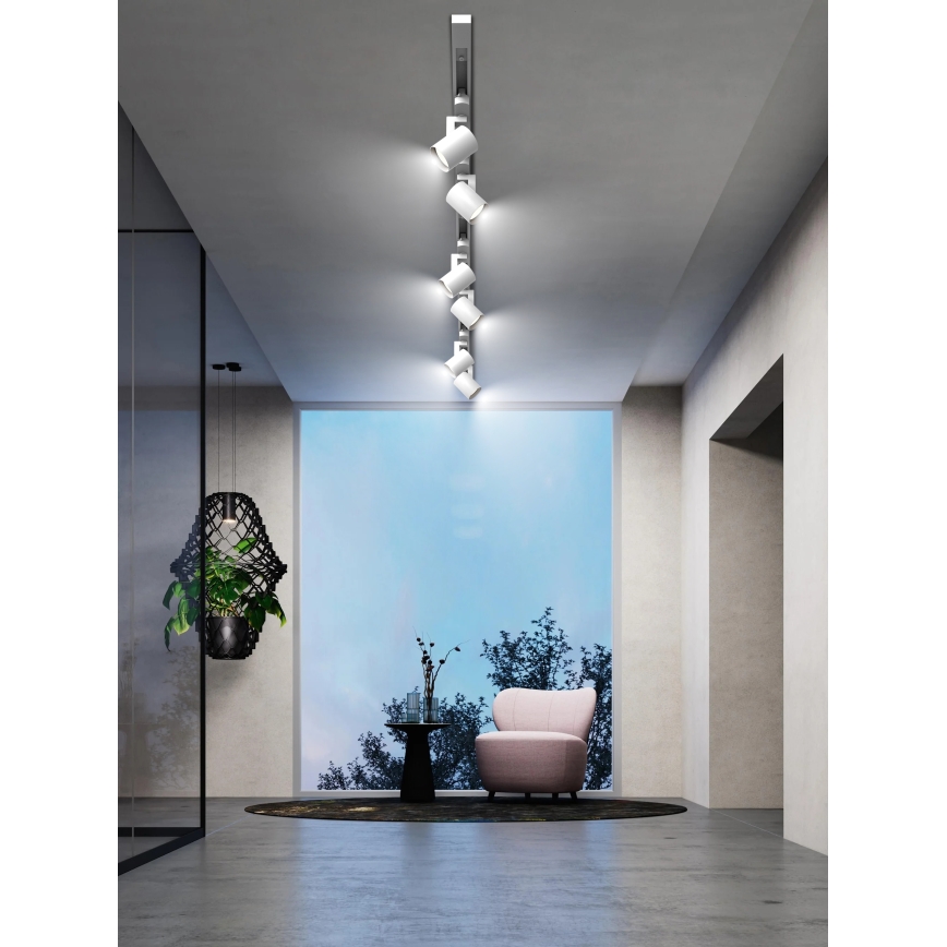 Brilagi - Spot voor railsysteem HUSKY 6xGU10/10W/230V wit