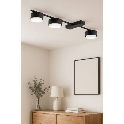 Brilagi - Spotarmatuur 3xGX53/12W/230V zwart