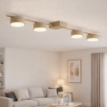Brilagi - Spotarmatuur 4xGX53/12W/230V beige