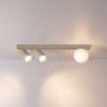 Brilagi - Spotarmatuur SELE BALL 2xGU10/30W/230V + 1xG9/10W beige