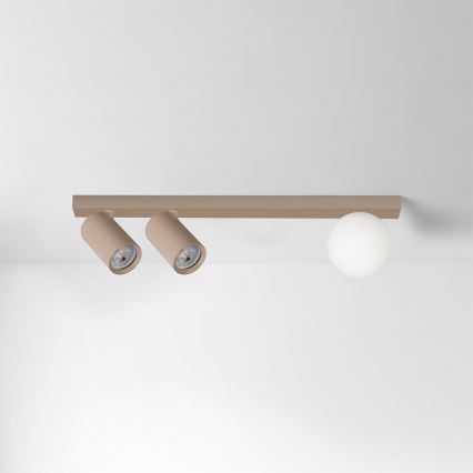 Brilagi - Spotarmatuur SELE BALL 2xGU10/30W/230V + 1xG9/10W beige