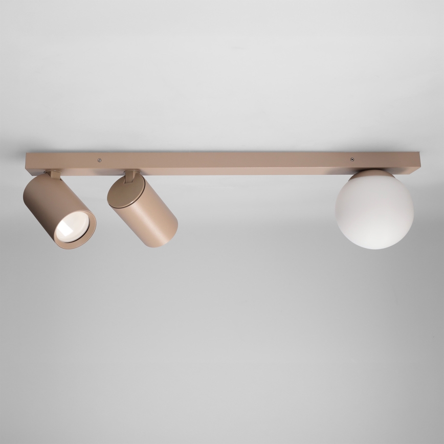 Brilagi - Spotarmatuur SELE BALL 2xGU10/30W/230V + 1xG9/10W beige
