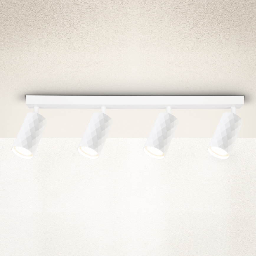 Brilagi - Spotarmatuur SELE DIAMANT 4xGU10/30W/230V wit