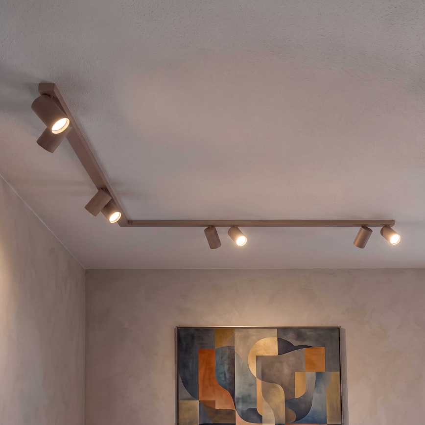 BRILAGI - Spotarmatuur SELE LONG 8xGU10/30W/230V beige