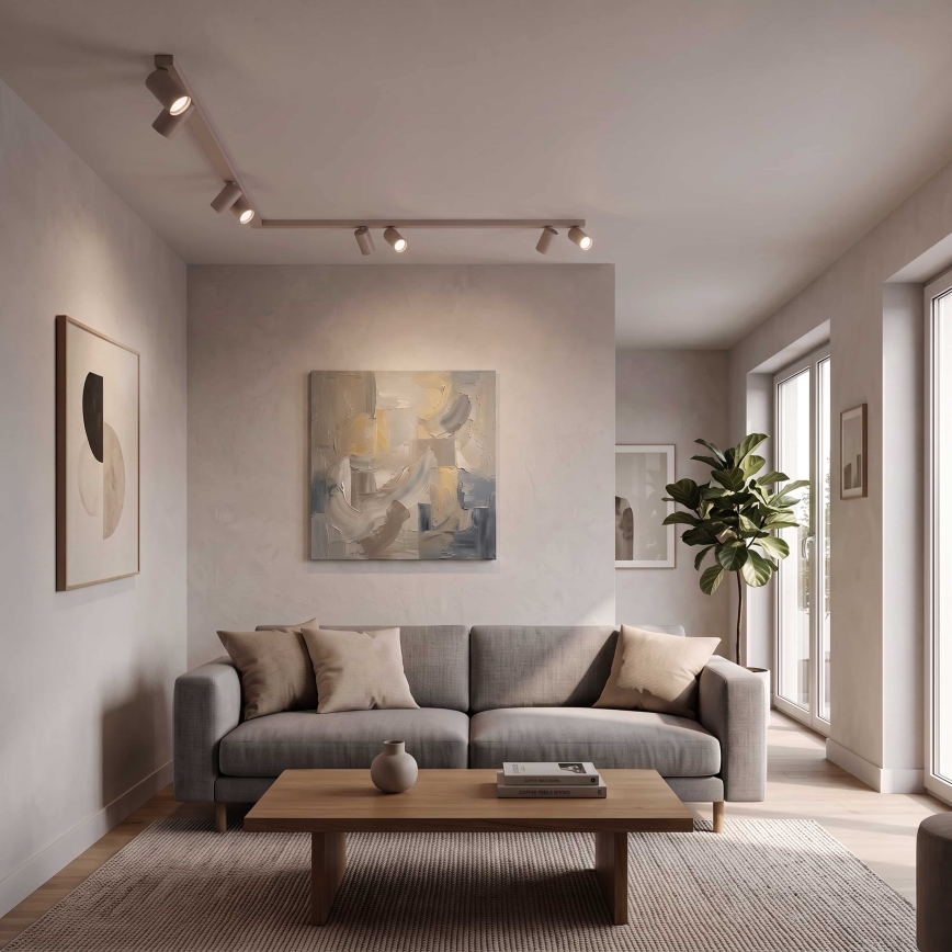 BRILAGI - Spotarmatuur SELE LONG 8xGU10/30W/230V beige