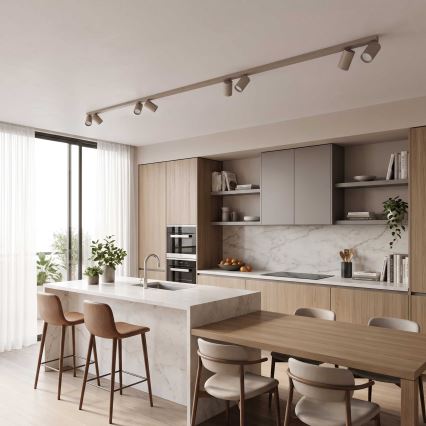 BRILAGI - Spotarmatuur SELE LONG 8xGU10/30W/230V beige