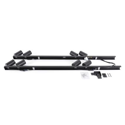 BRILAGI - Spotarmatuur SELE LONG 8xGU10/30W/230V zwart
