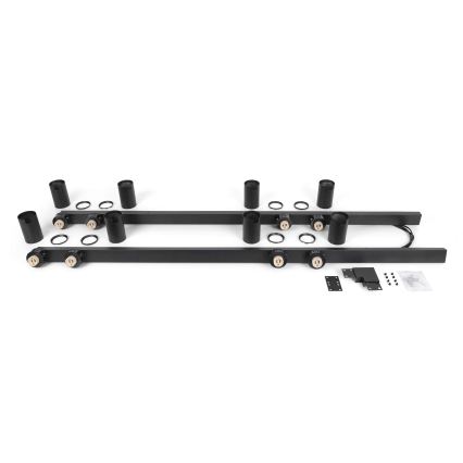 BRILAGI - Spotarmatuur SELE LONG 8xGU10/30W/230V zwart