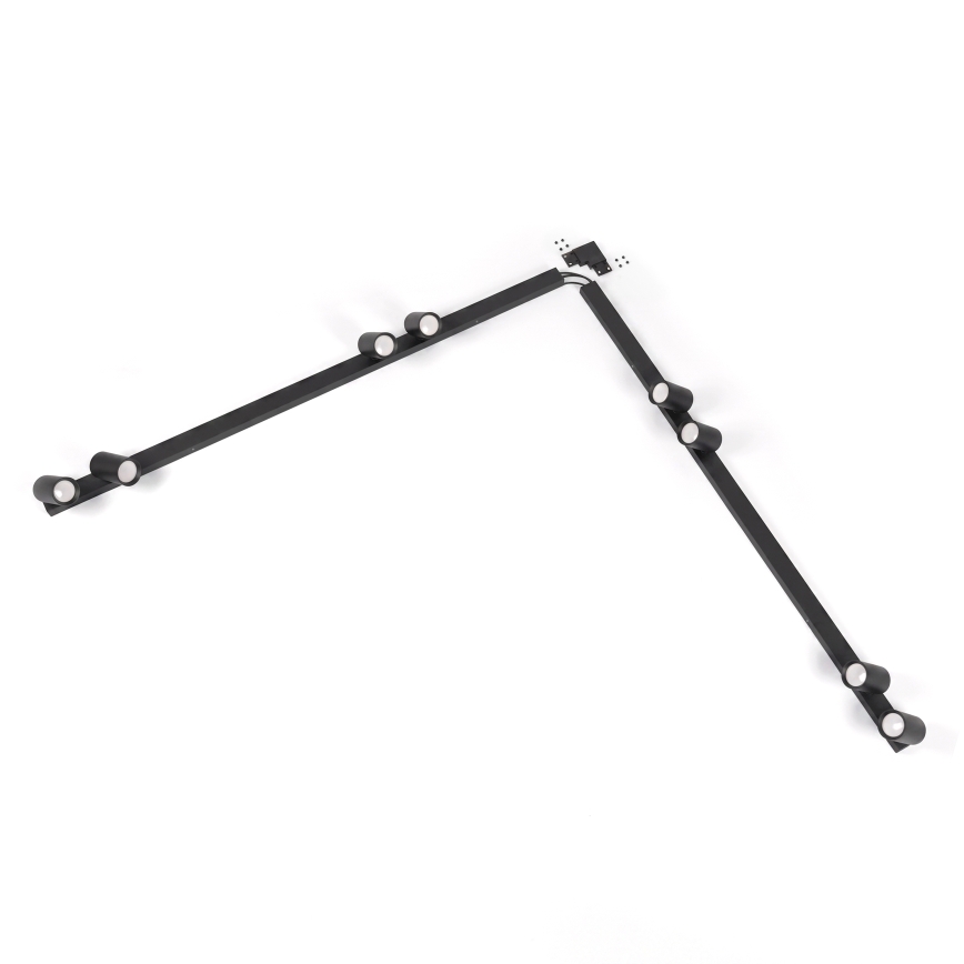 BRILAGI - Spotarmatuur SELE LONG 8xGU10/30W/230V zwart