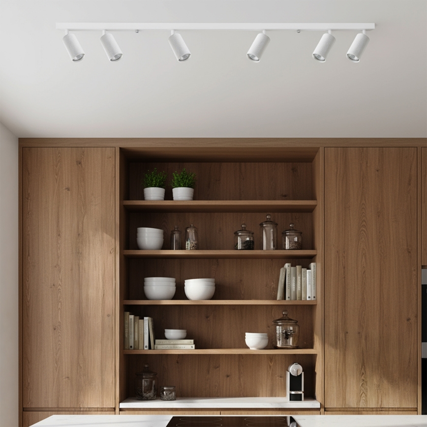 Brilagi - Spotarmatuur SELE MODERN 6xGU10/30W/230V wit