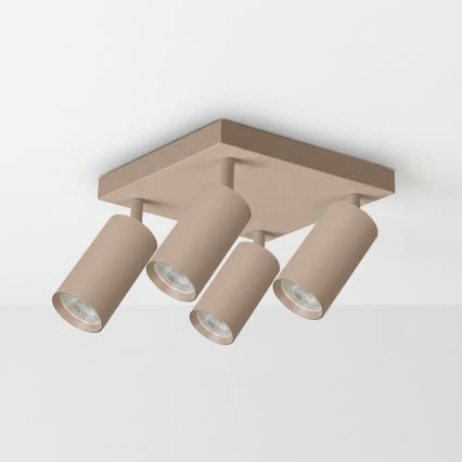 Brilagi - Spotarmatuur SELE SQUARE 4xGU10/30W/230V beige