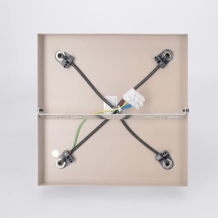 Brilagi - Spotarmatuur SELE SQUARE 4xGU10/30W/230V beige