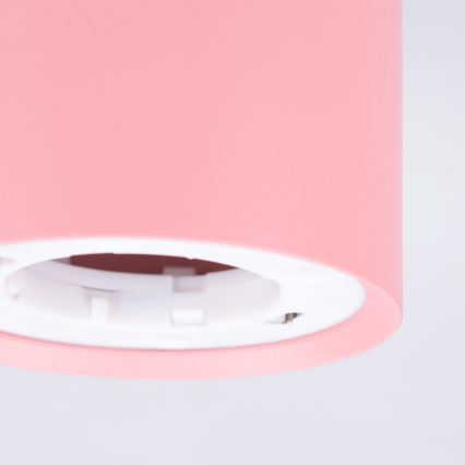 BRILAGI - Spotarmatuur SMOOTH 1xGX53/15W/230V 60x82 mm roze