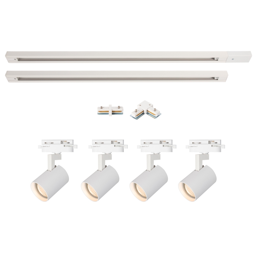 Brilagi - Spotarmatuur voor het HUSKY-railsysteem 4xGU10/10W/230V wit
