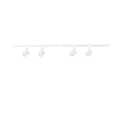 Brilagi - Spotarmatuur voor railsysteem HUSKY 4x GU10/10W/230V wit