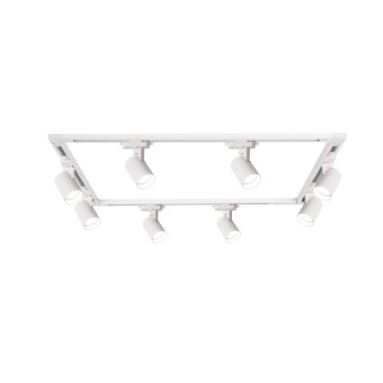Brilagi - Spotarmatuur voor railsysteem HUSKY 8xGU10/10W/230V wit
