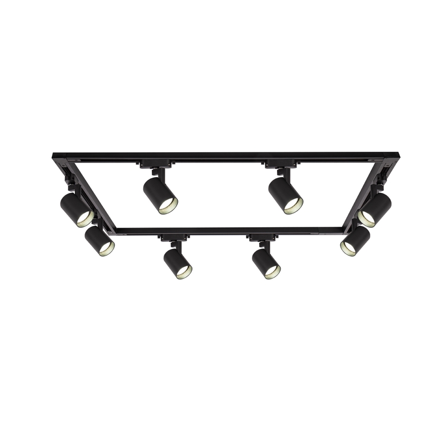 Brilagi - Spotarmatuur voor railsysteem HUSKY 8xGU10/10W/230V zwart