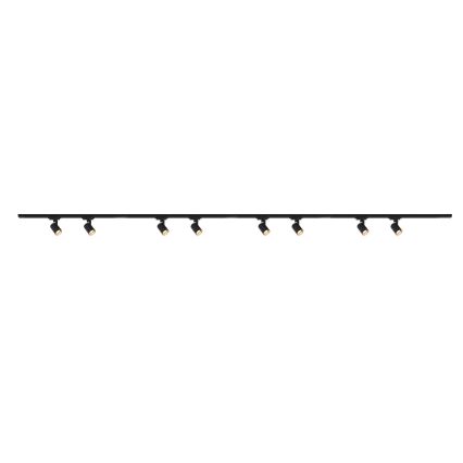 Brilagi - Spotarmatuur voor railsysteem HUSKY 8xGU10/10W/230V zwart