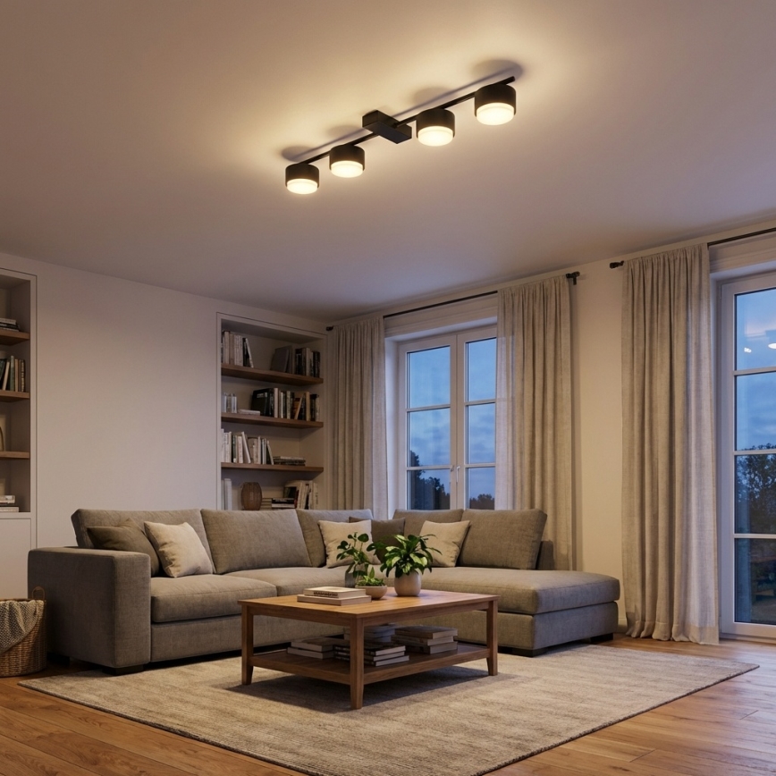 Brilagi - Spotlamp 4xGX53/12W/230V zwart