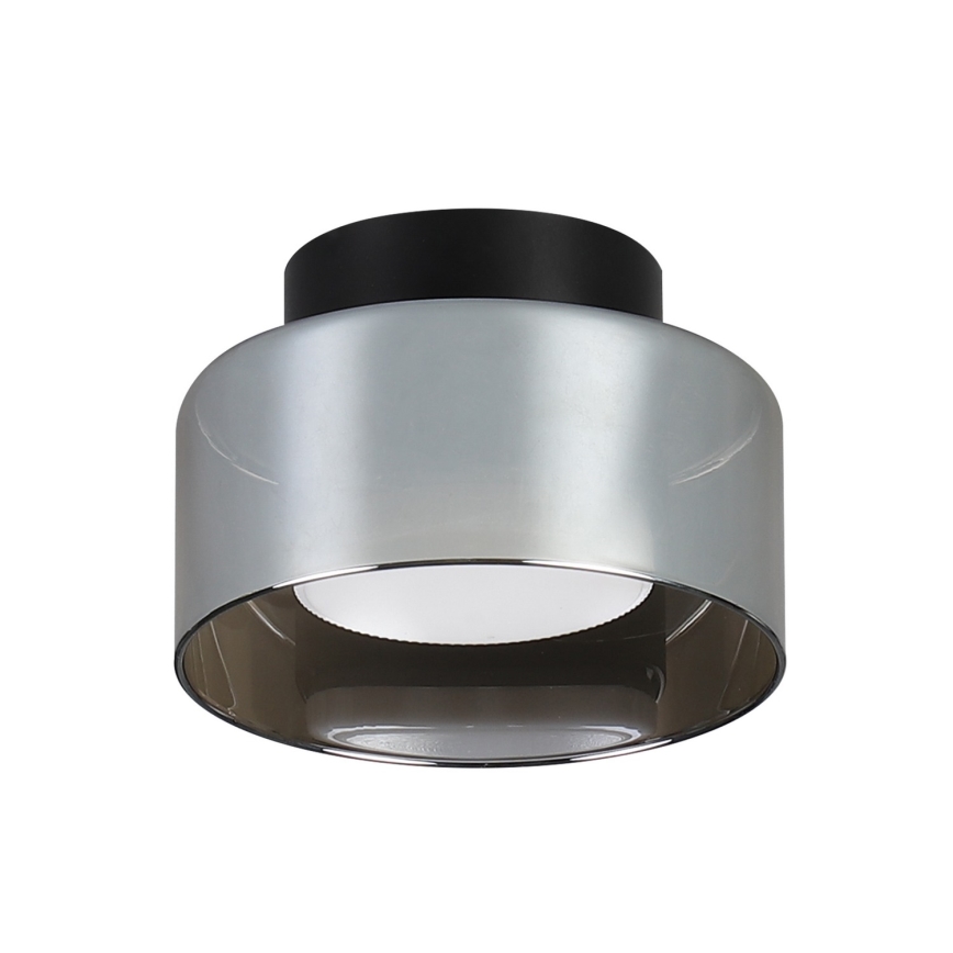 Brilagi - Spotlamp AURA LUX 1xGX53/30W/230V Ø 13 cm zwart/gerookt glas