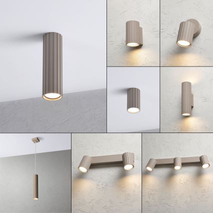 Brilagi - Spotlamp CRISPINA 1xGU10/10W/230V 20 cm beige