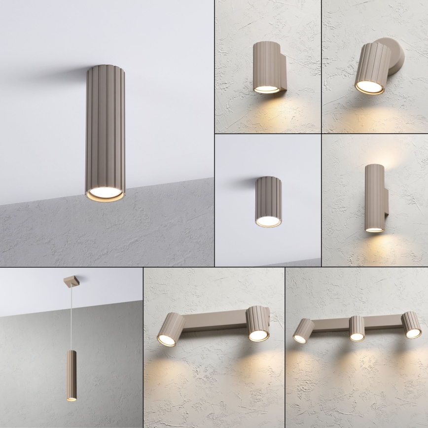 Brilagi - Spotlamp CRISPINA 1xGU10/10W/230V 20 cm beige