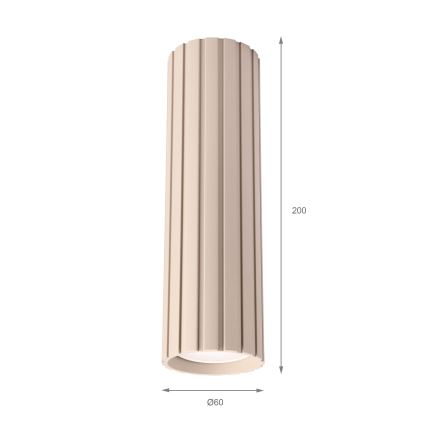 Brilagi - Spotlamp CRISPINA 1xGU10/10W/230V 20 cm beige