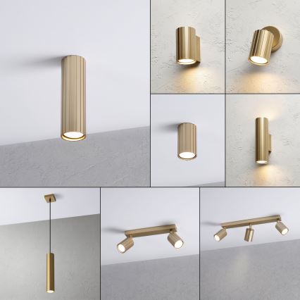 Brilagi - Spotlamp CRISPINA 1xGU10/10W/230V 20 cm goud