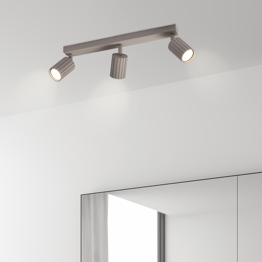 Brilagi - Spotlamp CRISPINA 3xGU10/10W/230V beige