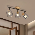 BRILAGI - Spotlamp HYGGE 3xE14/15W/230V hout/rookkleurig
