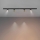 Brilagi - Spotlamp in het railsysteem HUSKY 4xGU10/10W/230V zwart/goud