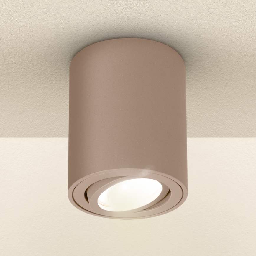 Brilagi - Spotlamp MIA 1xGU10/30W/230V 100x80 mm beige