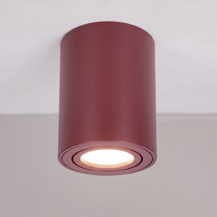 BRILAGI - Spotlamp MIA 1xGU10/30W/230V 100x80 mm bordeaux