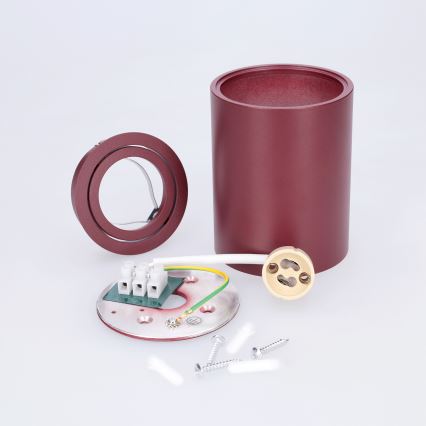 BRILAGI - Spotlamp MIA 1xGU10/30W/230V 100x80 mm bordeaux