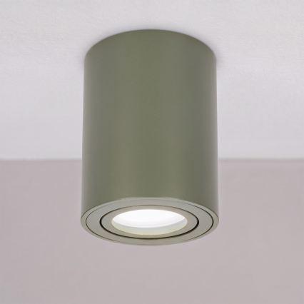 BRILAGI - Spotlamp MIA 1xGU10/30W/230V 100x80 mm donkergroen
