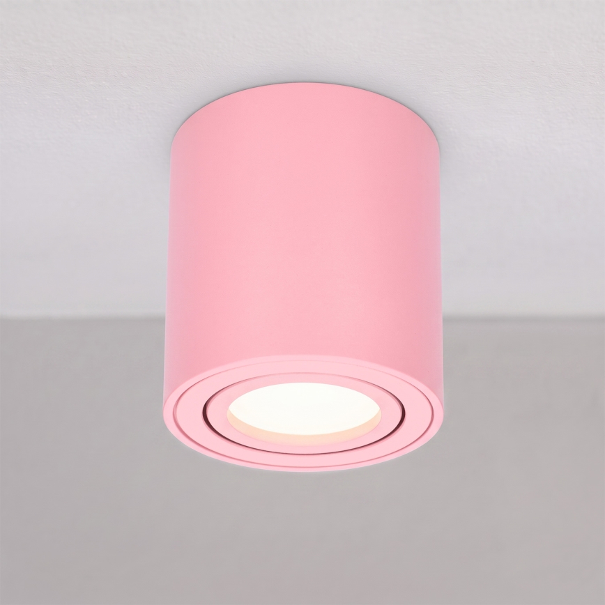BRILAGI - Spotlamp MIA 1xGU10/30W/230V 84x80 mm roze
