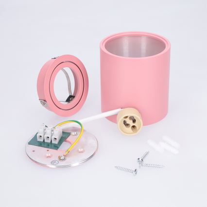 BRILAGI - Spotlamp MIA 1xGU10/30W/230V 84x80 mm roze