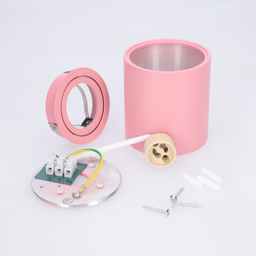 BRILAGI - Spotlamp MIA 1xGU10/30W/230V 84x80 mm roze