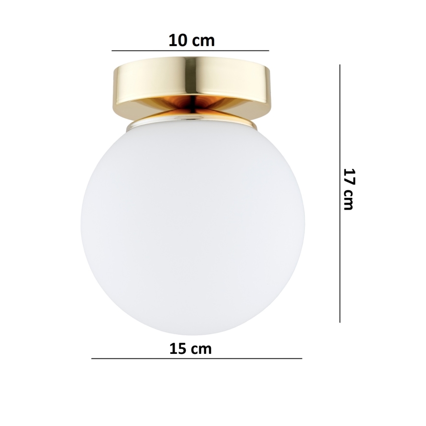 Brilagi - Spotlamp MILO 1xE27/60W/230V goud