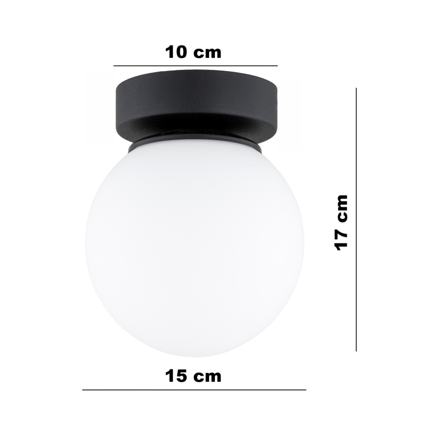 Brilagi - Spotlamp MILO 1xE27/60W/230V zwart