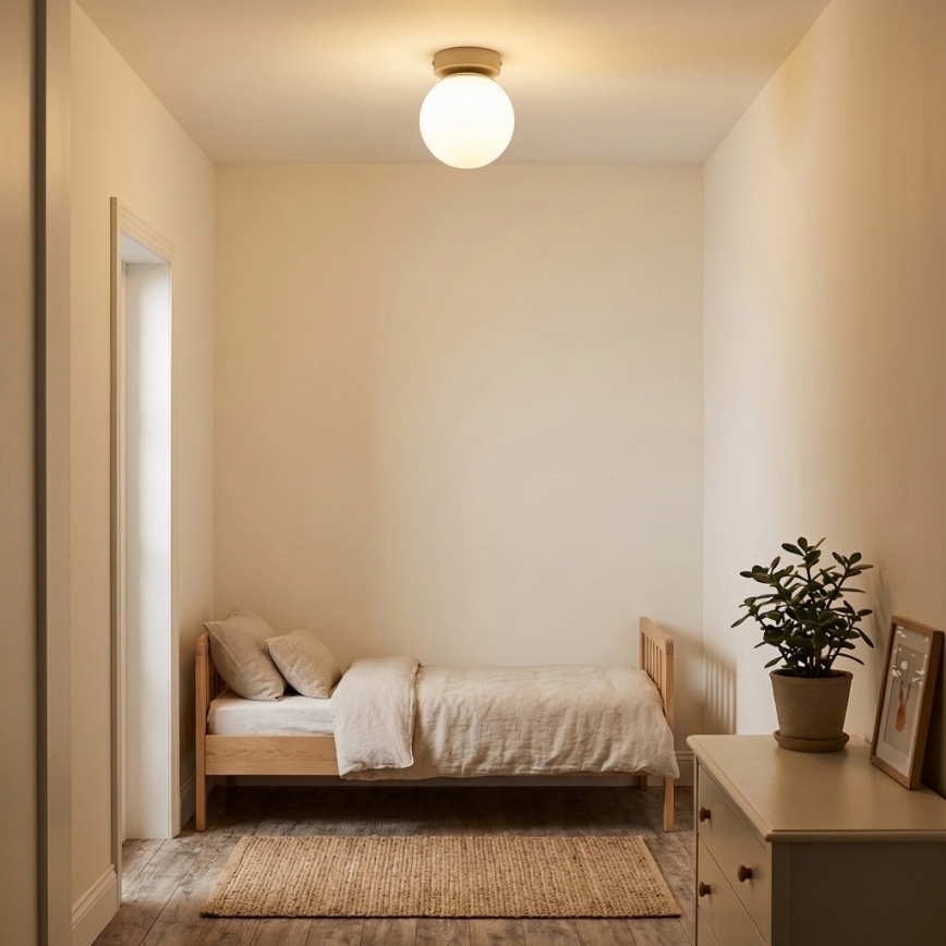 Brilagi - Spotlamp MILO ECRU 1xE27/60W/230V beige/goud