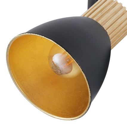 Brilagi - Spotlamp ODENSE 4xE14/10W/230V hout/zwart