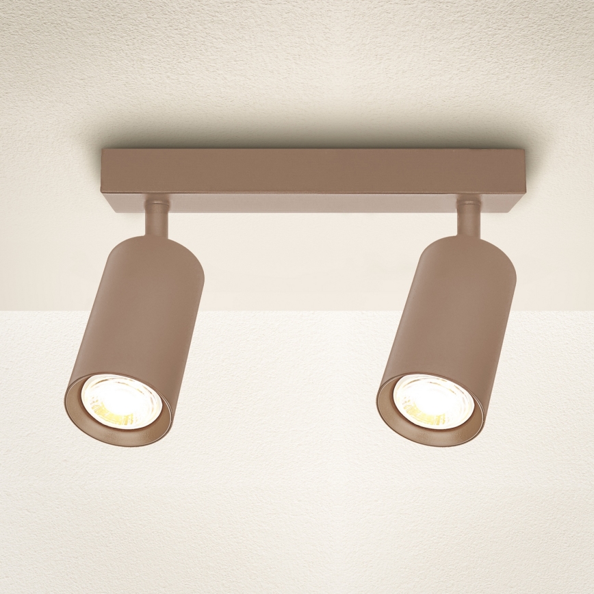 Brilagi - Spotlamp SELE 2xGU10/30W/230V beige