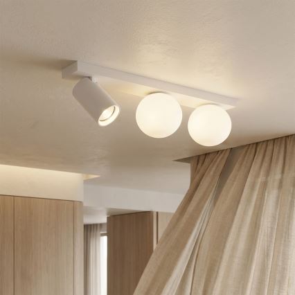 Brilagi - spotlamp SELE BALL 1xGU10/30W/230V + 2xG9/10W wit