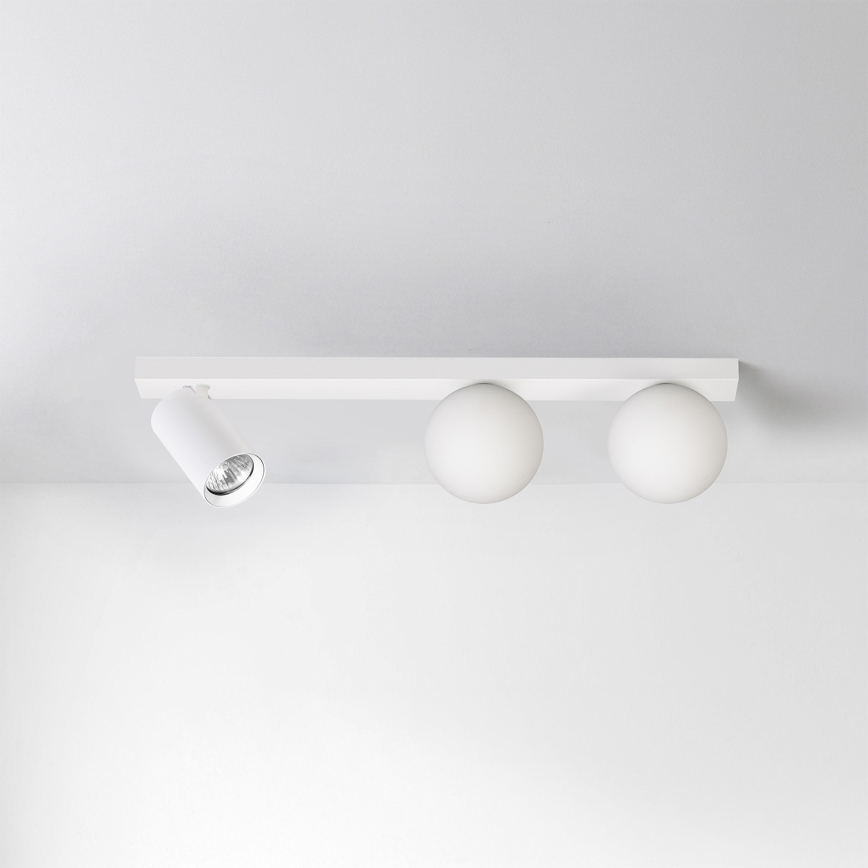 Brilagi - spotlamp SELE BALL 1xGU10/30W/230V + 2xG9/10W wit