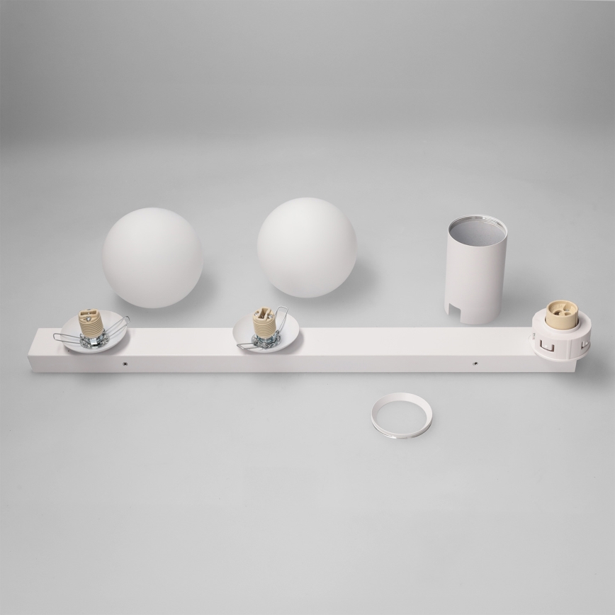 Brilagi - spotlamp SELE BALL 1xGU10/30W/230V + 2xG9/10W wit
